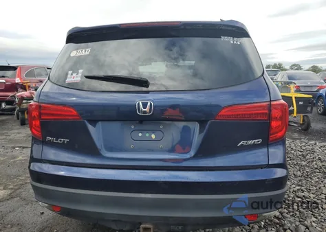 2017 Honda Pilot Exl from USA, damaged, VIN 5FNYF6H52HB032708